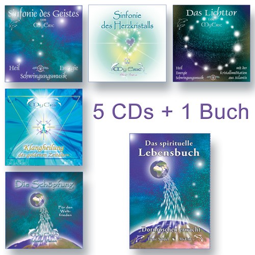 CD-Set aus der ersten und zweiten Generation von MyEric mit Buch